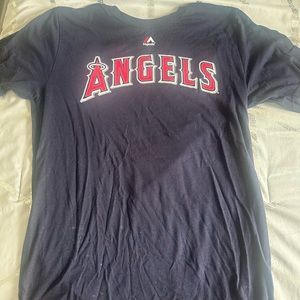 Mike Trout children’s large majestic T shirt jersey